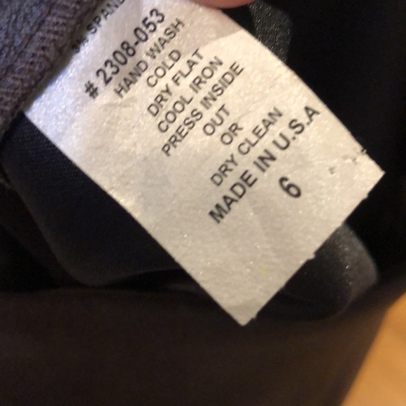 Waverly Grey Faux Suede Look Brown Pants 6 - Picture 6 of 6